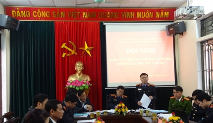 Viện kiểm sát nhân dân huyện Chương Mỹ tổ chức Hội nghị triển khai...